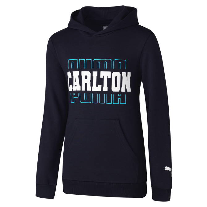 Front view of the Carlton PUMA Unisex Bold Graphic Hood (Hoodie).