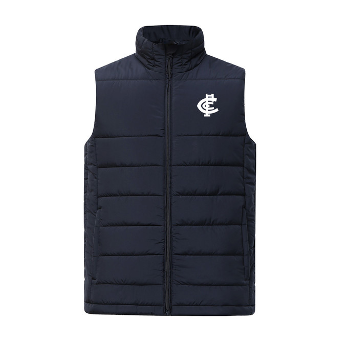 Carlton Basic Vest by NAR, a simple navy supporter vest.