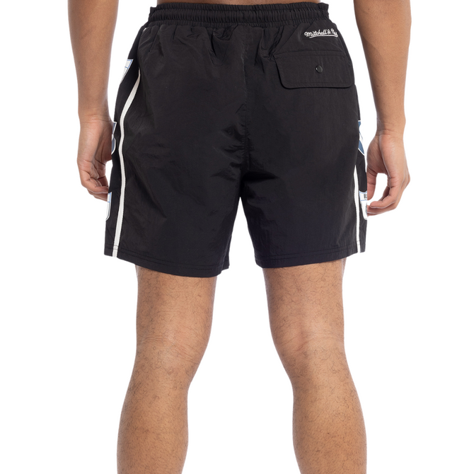Back view of the Carlton Multi Logo Footy Short.