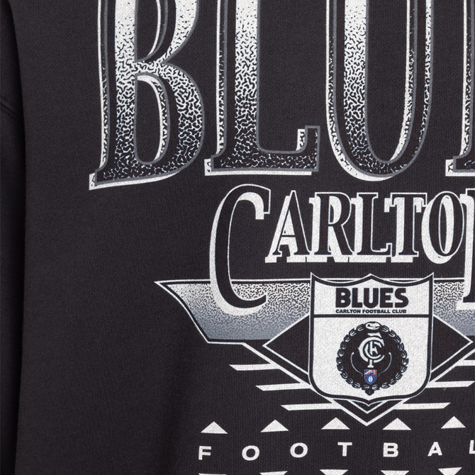 Back view of the Carlton Tacoma Fleece Crew sweatshirt.