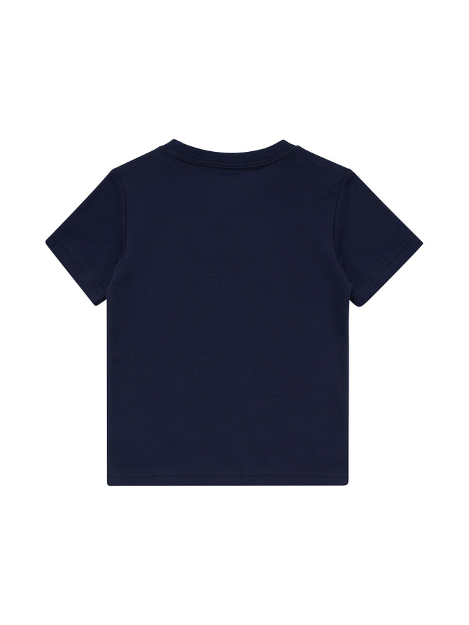 Back view of the Carlton Kids Banner Tee.
