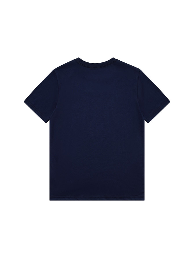 Back view of the Carlton Youth Banner Tee.