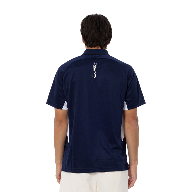 Side view of the Carlton Mens Active Polo.