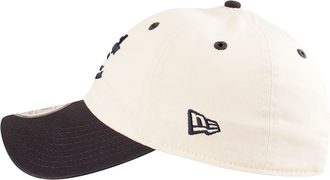 Left side view of the 2025 Carlton New Era Casual Classic cap.