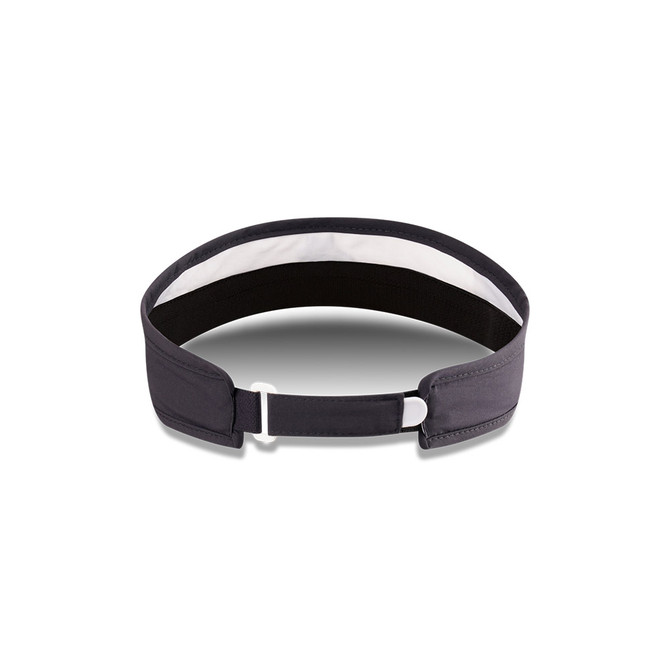 Back view of the 2025 Carlton New Era Visor showing strap.
