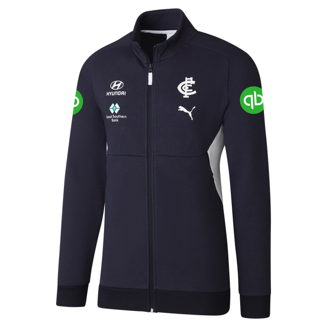 Front view of the 2025 PUMA Unisex Team Jacket.