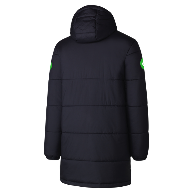 Back view of the 2025 PUMA Men's Coaches Jacket.