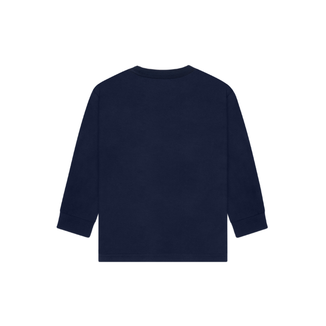 Back view of the 2025 Carlton Kids Carn Graphic Long Sleeve Tee.