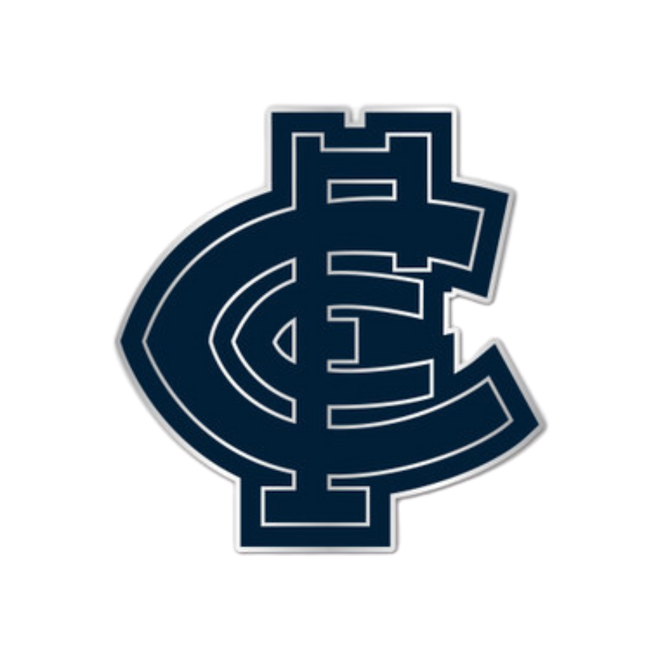 Official Carlton Blueout Monogram Pin by Trofe.