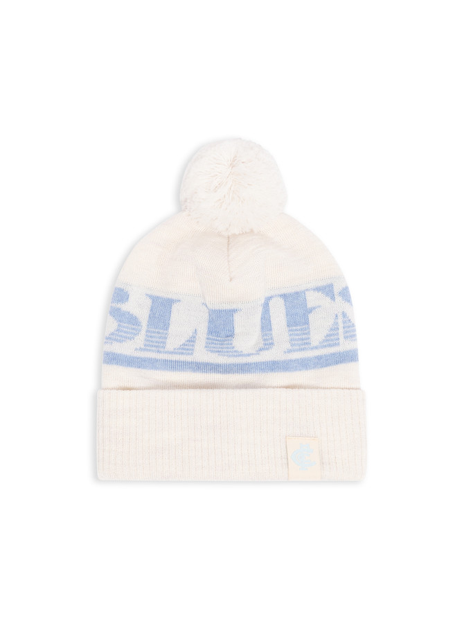 Front view of the 2025 Carlton Womens 2-Tone Beanie by NAR.