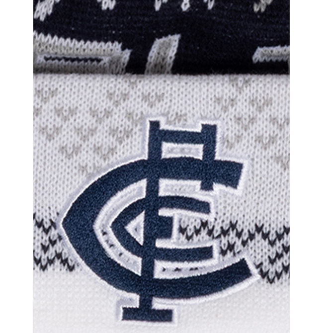 Back view of the 2025 Carlton Adult Ugly Beanie.