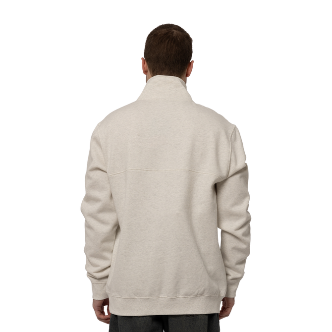 Back view of the Carlton Men's 1/2 Zip Fleece Top by NAR.