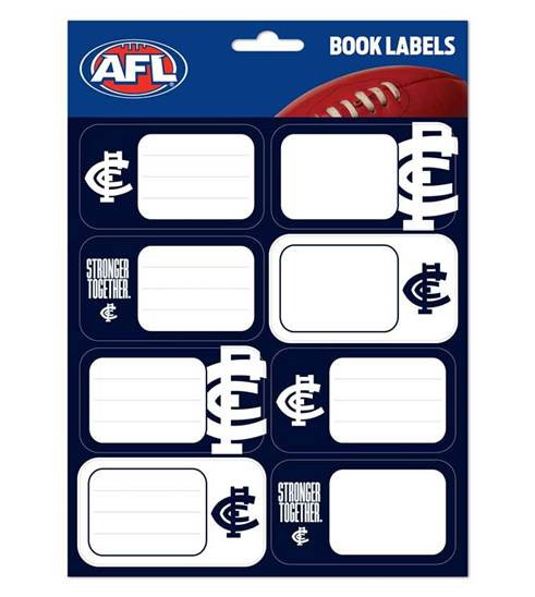 Carlton Book Labels
