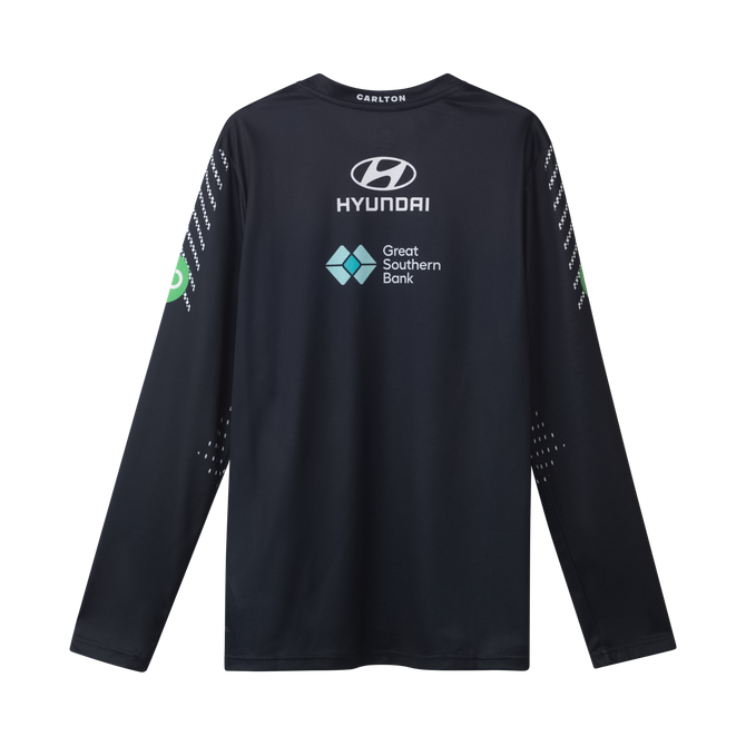 2026 Carlton LS Training Tee - Navy - Men's