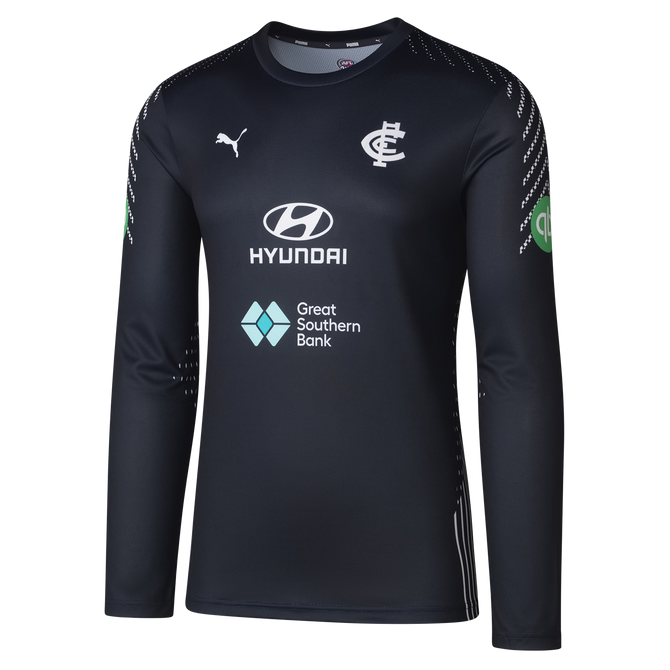 2026 Carlton LS Training Tee - Navy - Men's