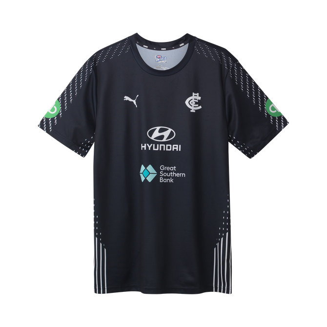 2026 Carlton Training Tee - Navy - Men's