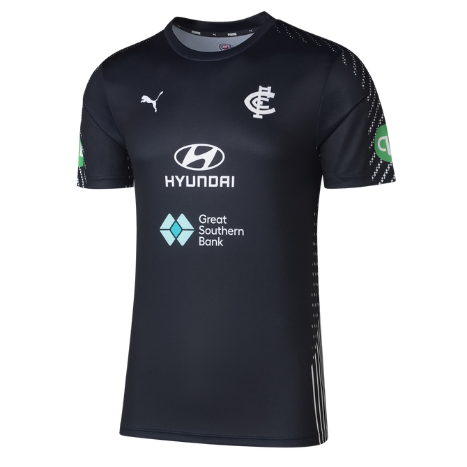 2026 Carlton Training Tee - Navy - Men's