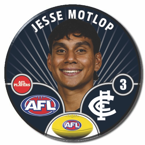 2026 Carlton AFL Player Badge