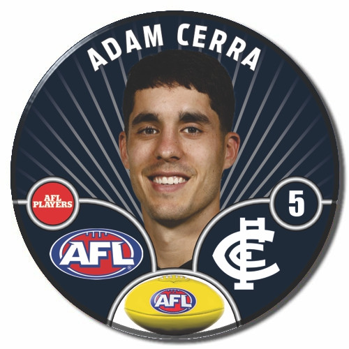 2026 Carlton AFL Player Badge