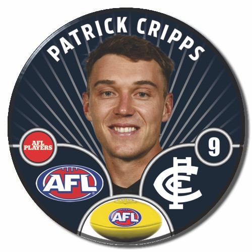2026 Carlton AFL Player Badge
