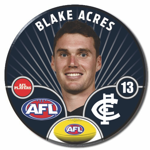 2026 Carlton AFL Player Badge