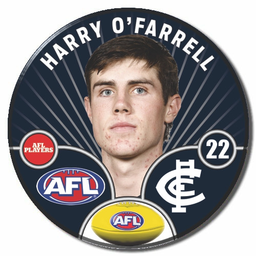 2026 Carlton AFL Player Badge