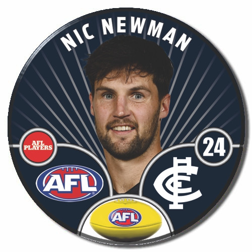 2026 Carlton AFL Player Badge