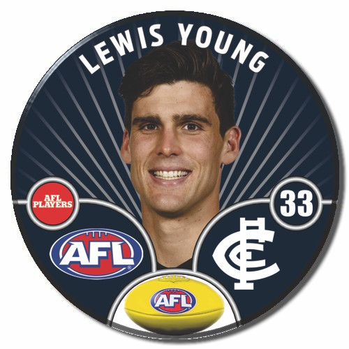 2026 Carlton AFL Player Badge