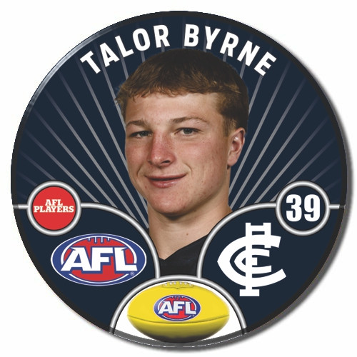 2026 Carlton AFL Player Badge