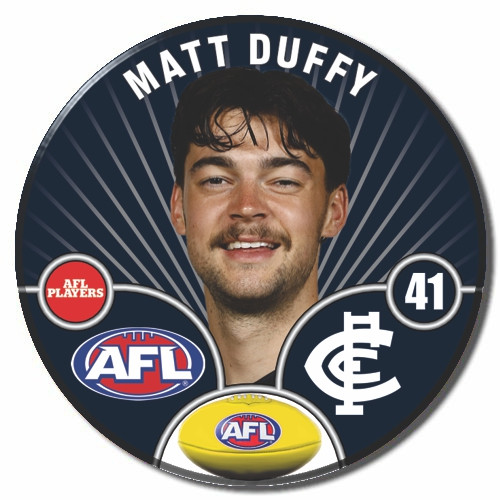 2026 Carlton AFL Player Badge
