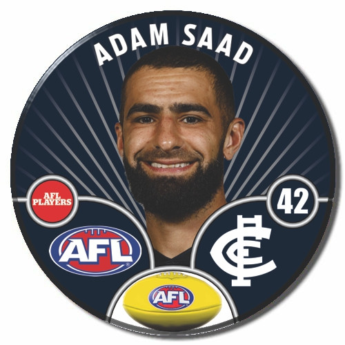 2026 Carlton AFL Player Badge