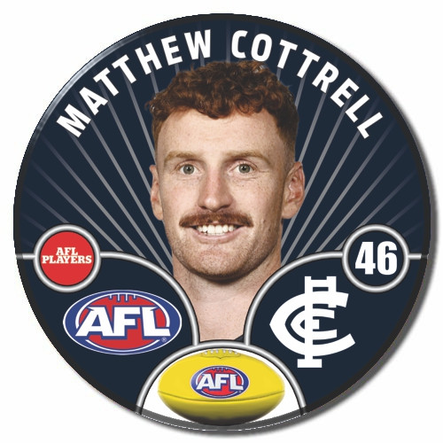 2026 Carlton AFL Player Badge