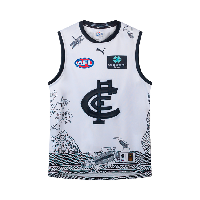 2026 Carlton Indigenous Clash Guernsey - Men's