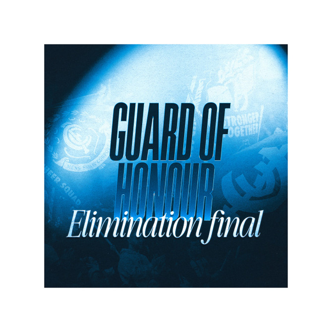 Elimination Final Guard of Honour Experience + Match Ticket