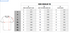 NAR Men's Tee Size Chart graphic.