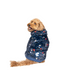 Side view of the Carlton Dog Oodie Original on a dog.
