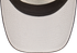 Close-up of the logo on the New Era 9Forty A-Frame Chrome 2-Tone cap.