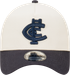 Front view of the Carlton New Era 9Forty A-Frame Chrome 2-Tone cap.