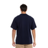 Side view of the W24 Carlton Mens Blues Supporter Tee.