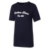 Front view of the Carlton PUMA Womens Blues Tee.