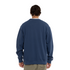 Back view of the Mitchell & Ness Carlton Shield Crew sweatshirt.
