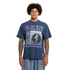 Angled side view of the Carlton Blues Emblem Tee.