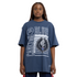 Front view of the Carlton Blues Emblem Tee by Mitchell & Ness.