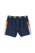Back view of the 2024 Cotton On S9 Womens Travel Shorts for Carlton AFLW.