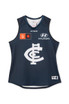 Back view of the 2024 Cotton On S9 Womens Home Guernsey for Carlton AFLW.