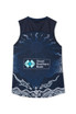 Front view of the 2024 Cotton On S9 Womens Indigenous Guernsey for Carlton AFLW.