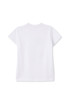 Front view of the Carlton AFLW Youth Lifestyle Tee by Cotton On.