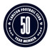Official Carlton Member 50 Year Consecutive Pin by TPF.