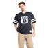 Front view of the Carlton Footy Oversized Mesh Tee by Mitchell & Ness.