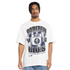 Front view of the Carlton Bust Out Tee by Mitchell & Ness.